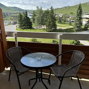 Appartement Chaleureux 1 Chamb Pied Des Pistes, Huez